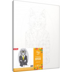 „Fashion Cat“, набор-стандарт, картина по номерам, 35х45см, ROSA START