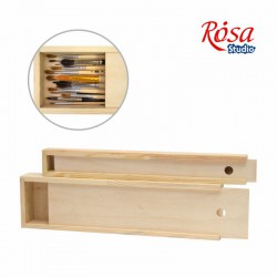 Пенал для кистей деревянный ROSA Studio