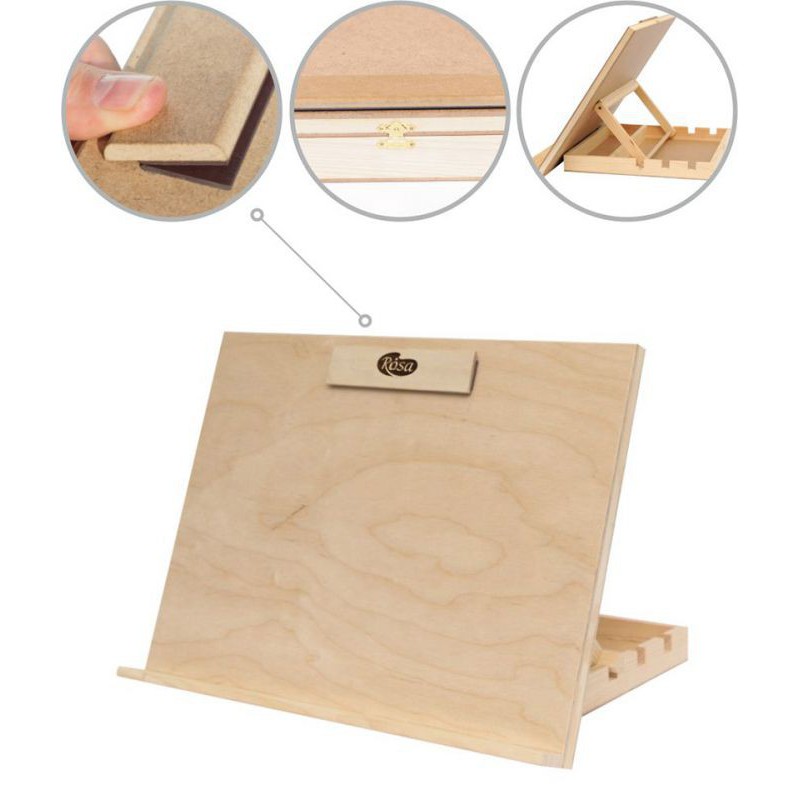 Easel-sketch board, tabletop, A3, plywood, ROSA Studio