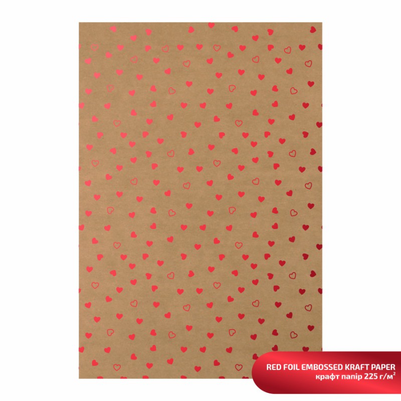 Matt paper double-sided „Valentine's Mood“ 21х29,7cm 200g/m2 ROSA TALENT