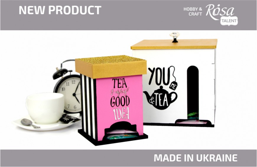 New: Tea organizers from ROSA Talent