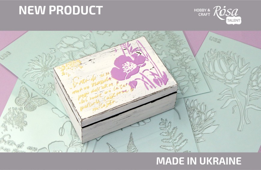 New designs of universal stencils from ROSA Talent