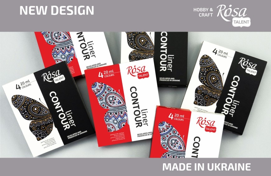 New Universal Acrylic Contour Liner Sets by ROSA Talent