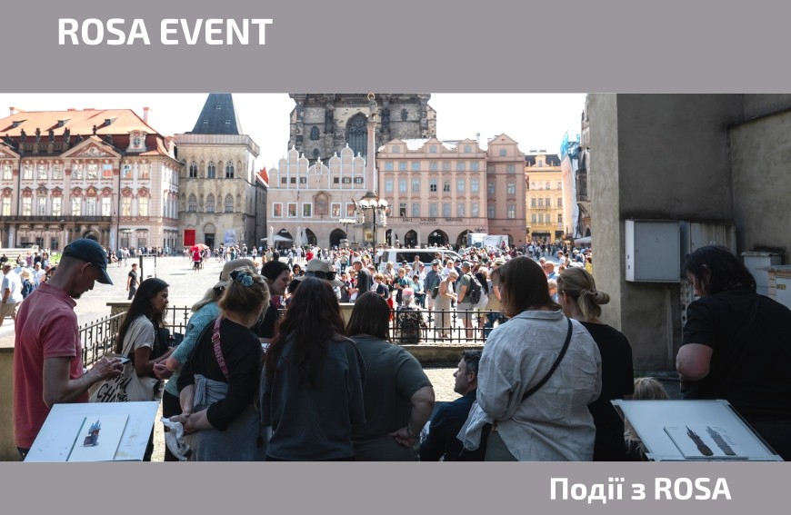 ROSA at the international annual watercolor festival in Prague