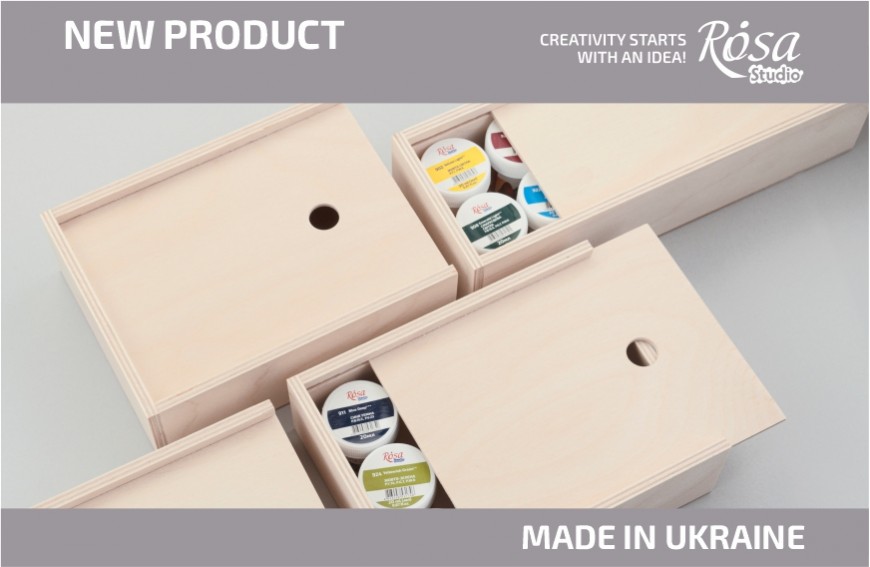 Updating wooden gouache pencil cases