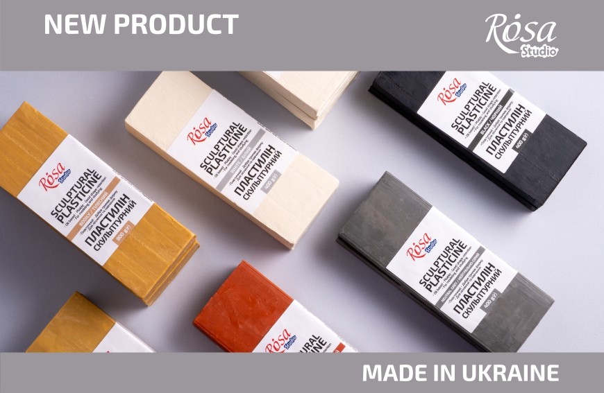 ROSA Studio sculpting plasticine in two sizes