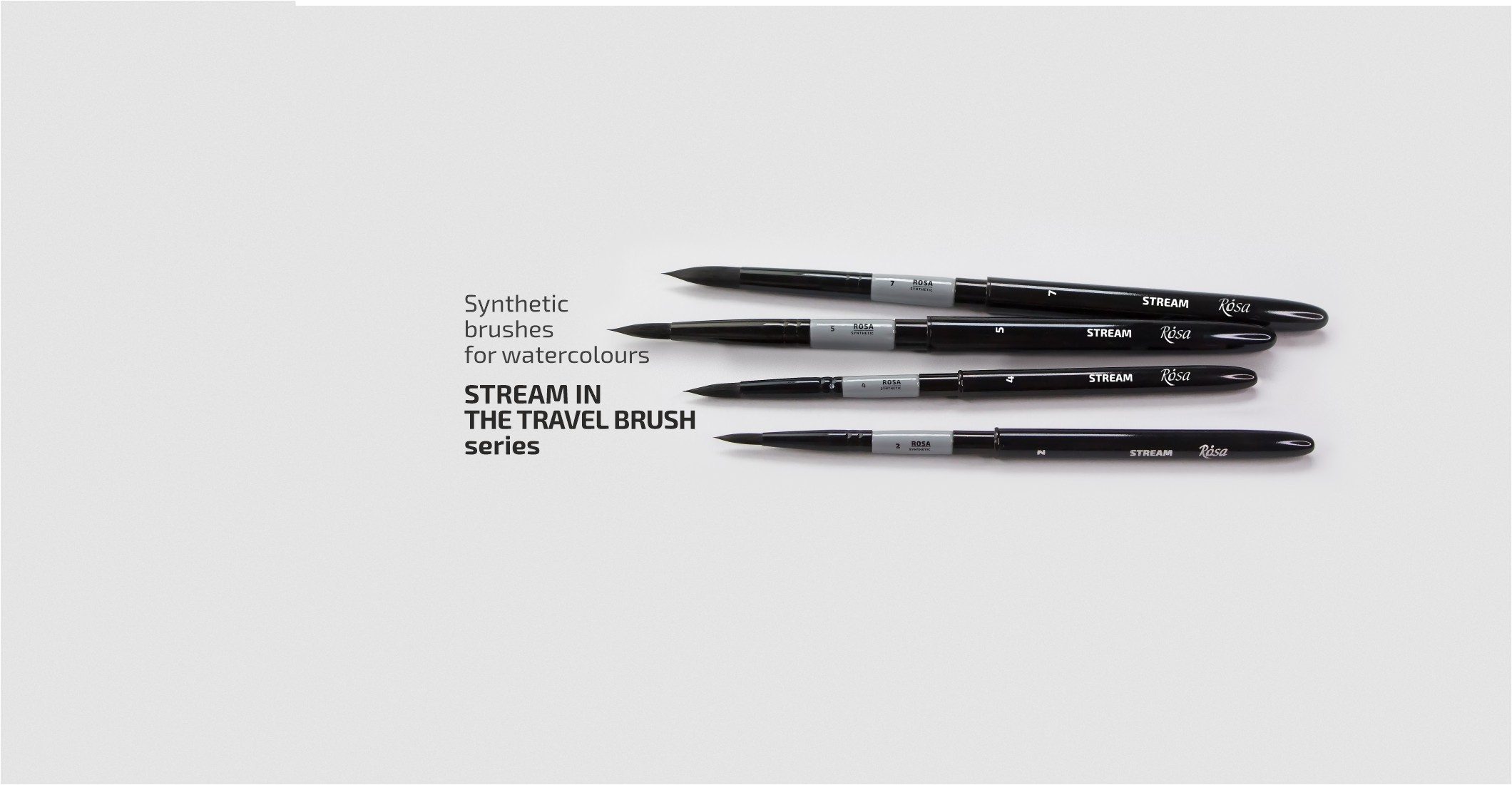 STREAM in THE TRAVEL BRUSH series by ROSA