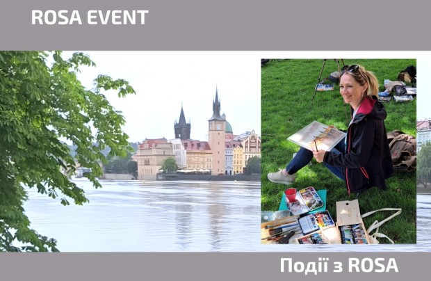 ROSA company at the international watercolour plein air exhibition in the Czech Republic