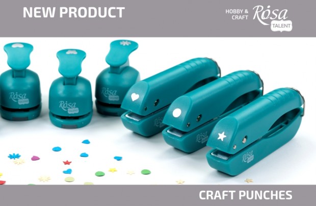 New craft punches from ROSA Talent 