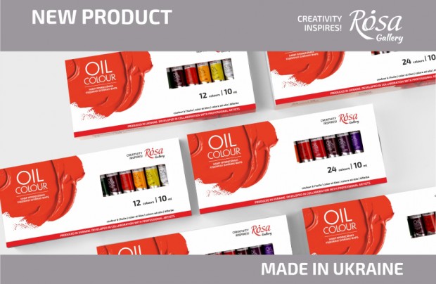 ROSA Gallery oil paint sets in 10 ml tubes