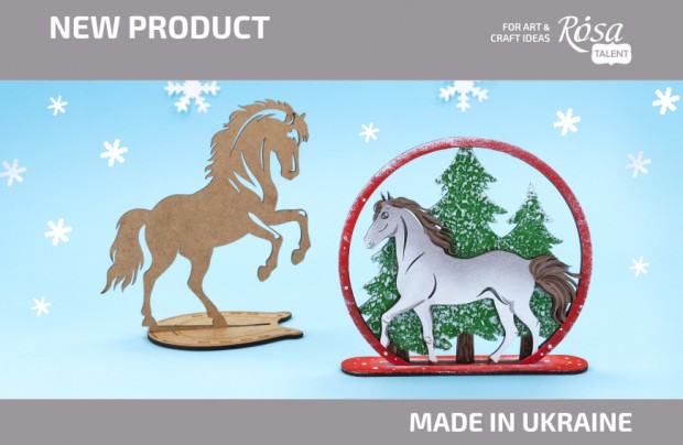 New Years decor bases from ROSA Talent