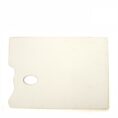 Rectangular wooden palette, primed fibreboard, ROSA Studio