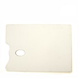 Rectangular wooden palette, primed fibreboard, ROSA Studio