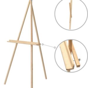 Tripod easel №125, pine, 60х75х125сm ROSA Studio
