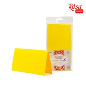 A set of workpieces for leaflets 5 pcs. 10,3 * 7 cm 220 g / m2 ROSA TALENT