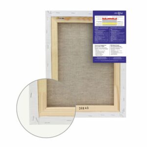 Stretched Canvas, extra fine grain, oil emulsive prime, linen ROSA