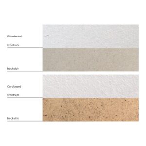 Primed Cardboards and Fiberboards ROSA Studio