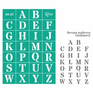 Adhesive Stencil „Tags. Frames“ 13x20 cm ROSA TALENT