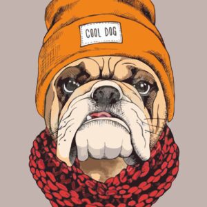 Pop Art Cool Dog 