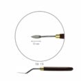 Palette knifes ROSA Gallery CLASSIC  rectangular mini