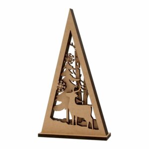 Sets of workpieces on the "Winter themes" plywood stand ROSA TALENT