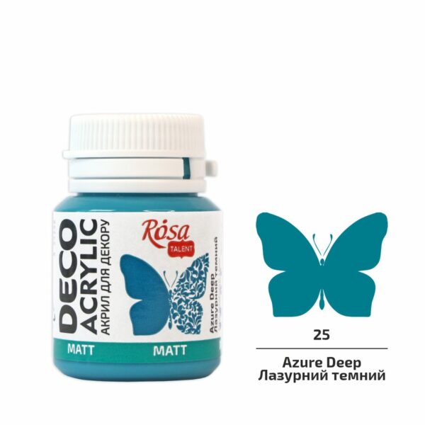 Acrylic for decoration matt 20 ml ROSA Talent