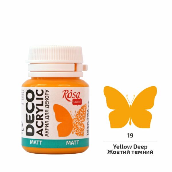 Acrylic for decoration matt 20 ml ROSA Talent