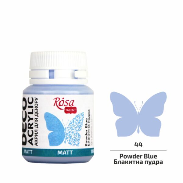 Acrylic for decoration matt 20 ml ROSA Talent