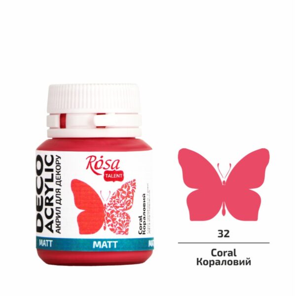 Acrylic for decoration matt 20 ml ROSA Talent