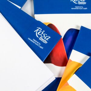 Папки для гуаші 20 арк. дрібне зерно 180г/м2 ROSA Studio
