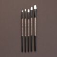 Synthetic Liner Brush, MOON 1203RL, Short Handle, ROSA