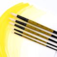 Bristle Fleyts Brush, AMBER 2306, Short Handle, ROSA