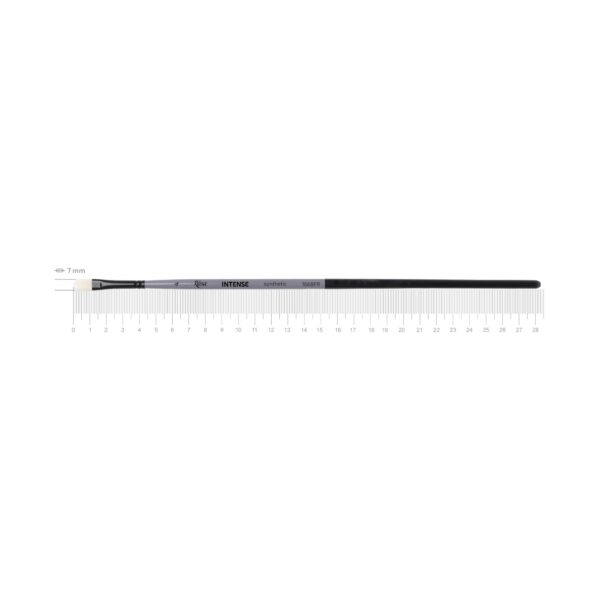 Synthetic Oval Brush, INTENSE 1668FR, Long Handle, ROSA