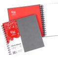 Блокноти для рисунку на спіралі A4 100г/м 80л ROSA Studio