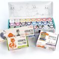 Sets of gouache paints Cats ROSA Kids