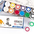 Sets of gouache paints Cats ROSA Kids