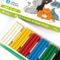 Sets of gouache paints Cats ROSA Kids