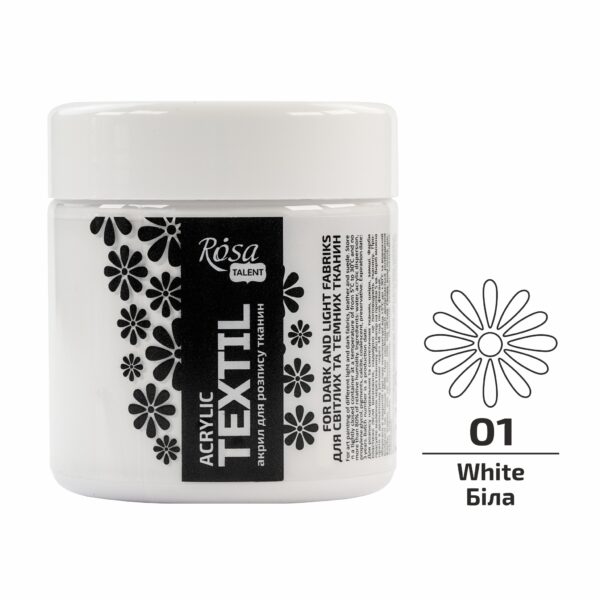 Acrylic paint for textil 20ml ROSA TALENT