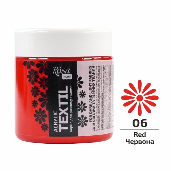 Acrylic paint for textil 20ml ROSA TALENT