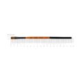 Synthetic Fan Brush, FLAME 1368FN, Short Handle, ROSA