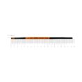 Synthetic Fan Brush, FLAME 1368FN, Short Handle, ROSA