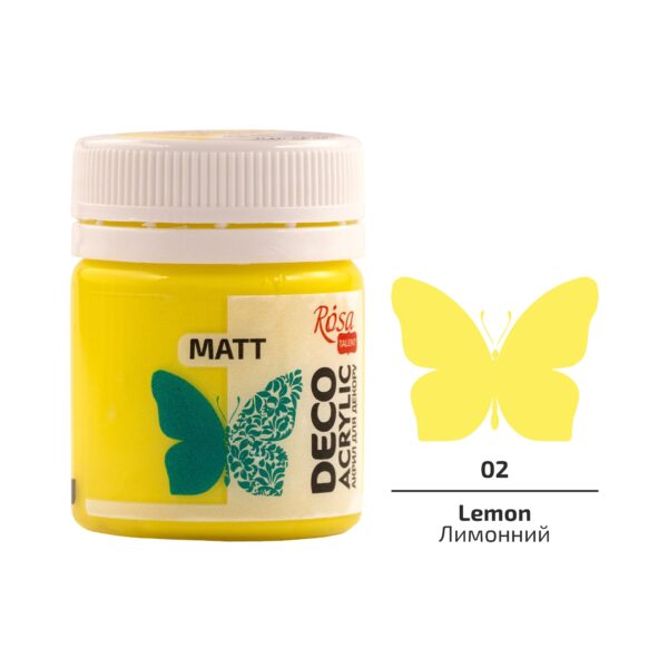 Acrylic for decoration matt 20 ml ROSA Talent
