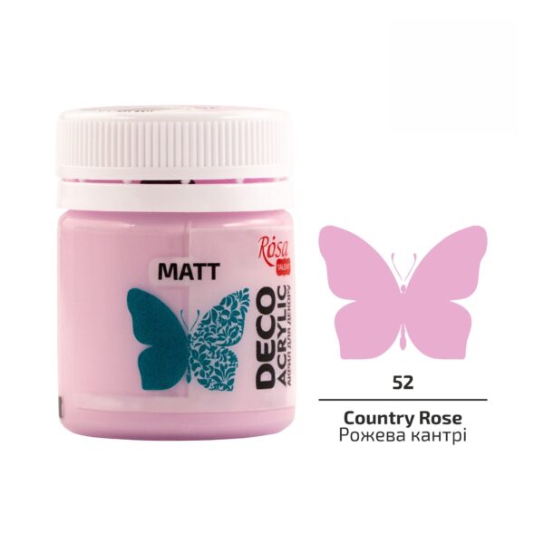 Acrylic for decoration matt 20 ml ROSA Talent