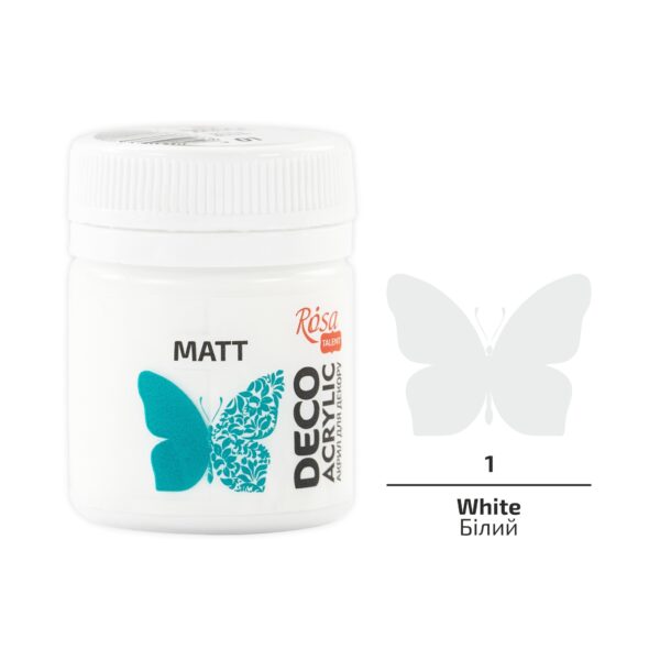 Acrylic for decoration matt 20 ml ROSA Talent