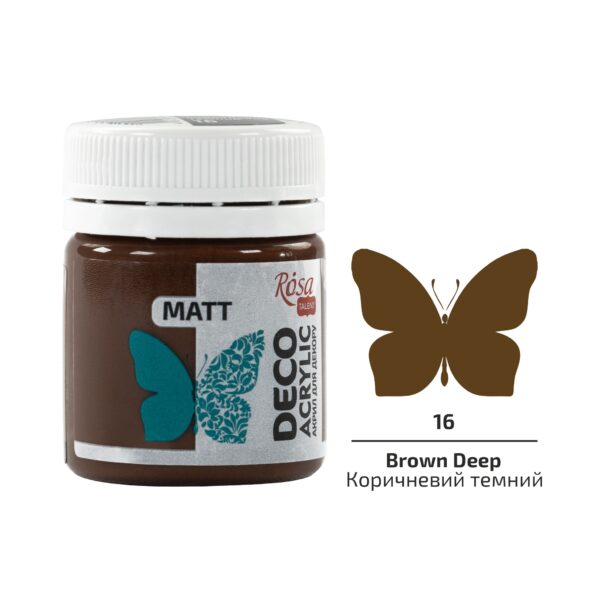Acrylic for decoration matt 20 ml ROSA Talent