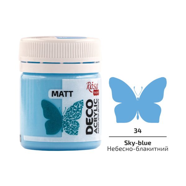 Acrylic for decoration matt 20 ml ROSA Talent