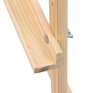 Studio easel №41, Lyra, pine, 71х80х170сm ROSA Studio