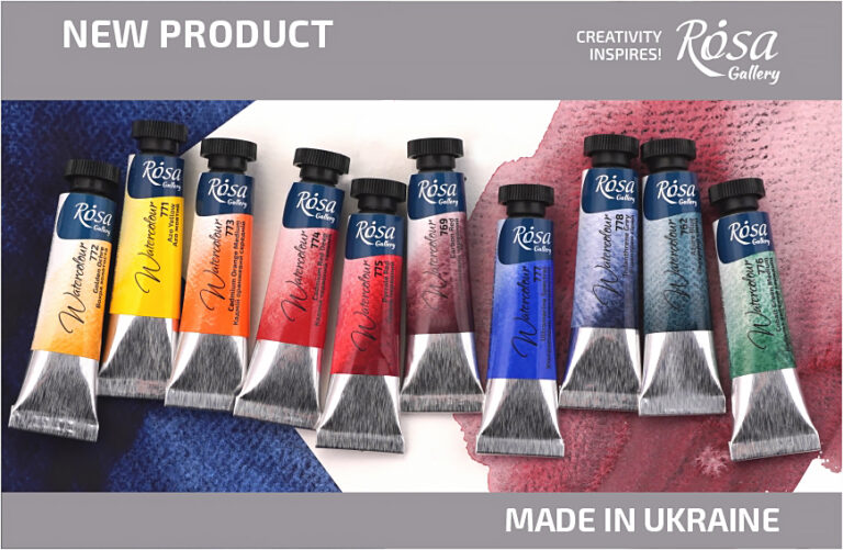 10 new colours of ROSA Gallery Artists Watercolour