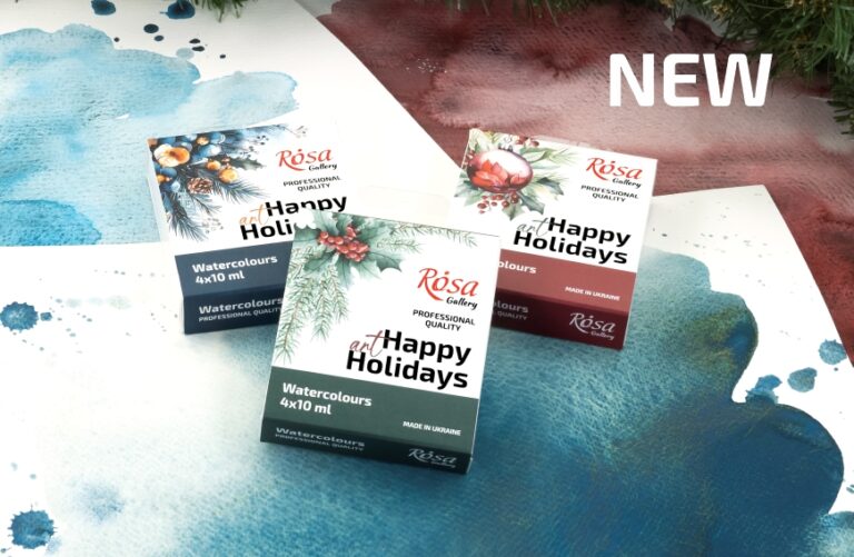 Limited edition series of Special Edition watercolour sets from ROSA Gallery