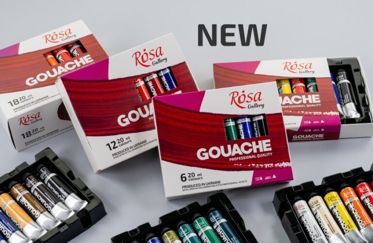 ROSA Gallery professional gouache sets